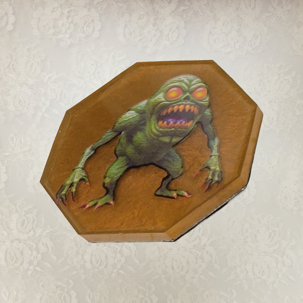 Food Creepers 5 Coasters and Holder