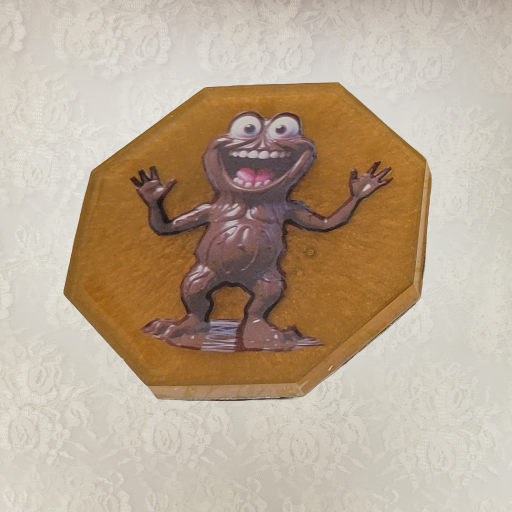 Food Creepers 5 Coasters and Holder