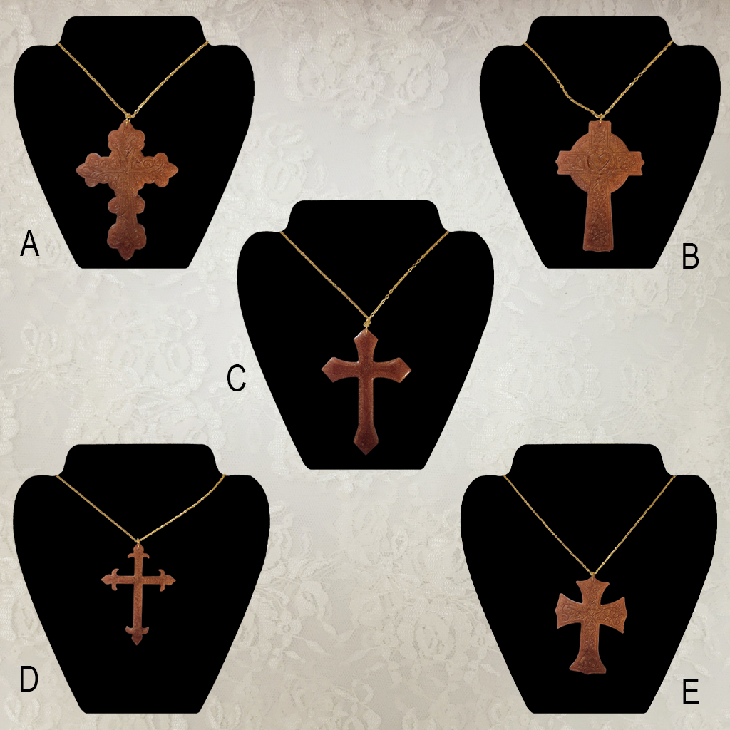 Gold Cross Necklace - Gold Chain