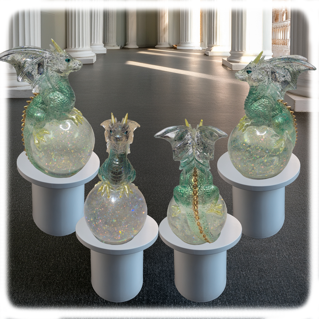 Dragon With Crystal Ball