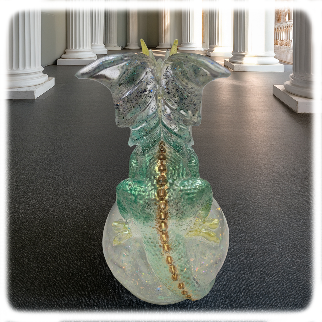 Dragon With Crystal Ball