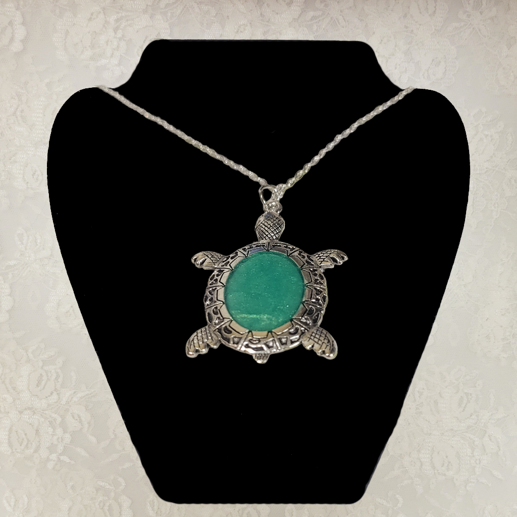 Turtle Silver and Copper Colored Necklaces