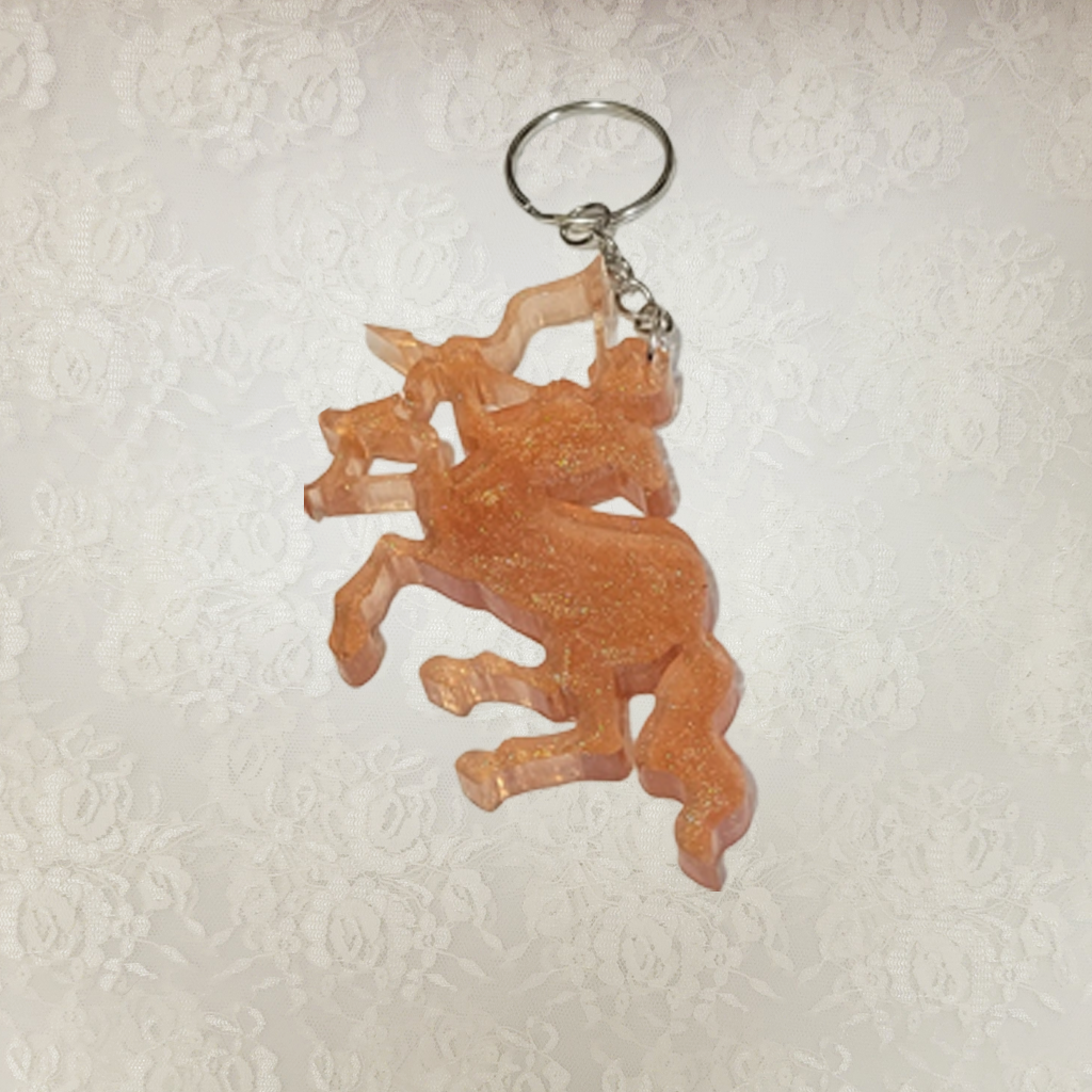 Horoscope Keychain - Gold Color