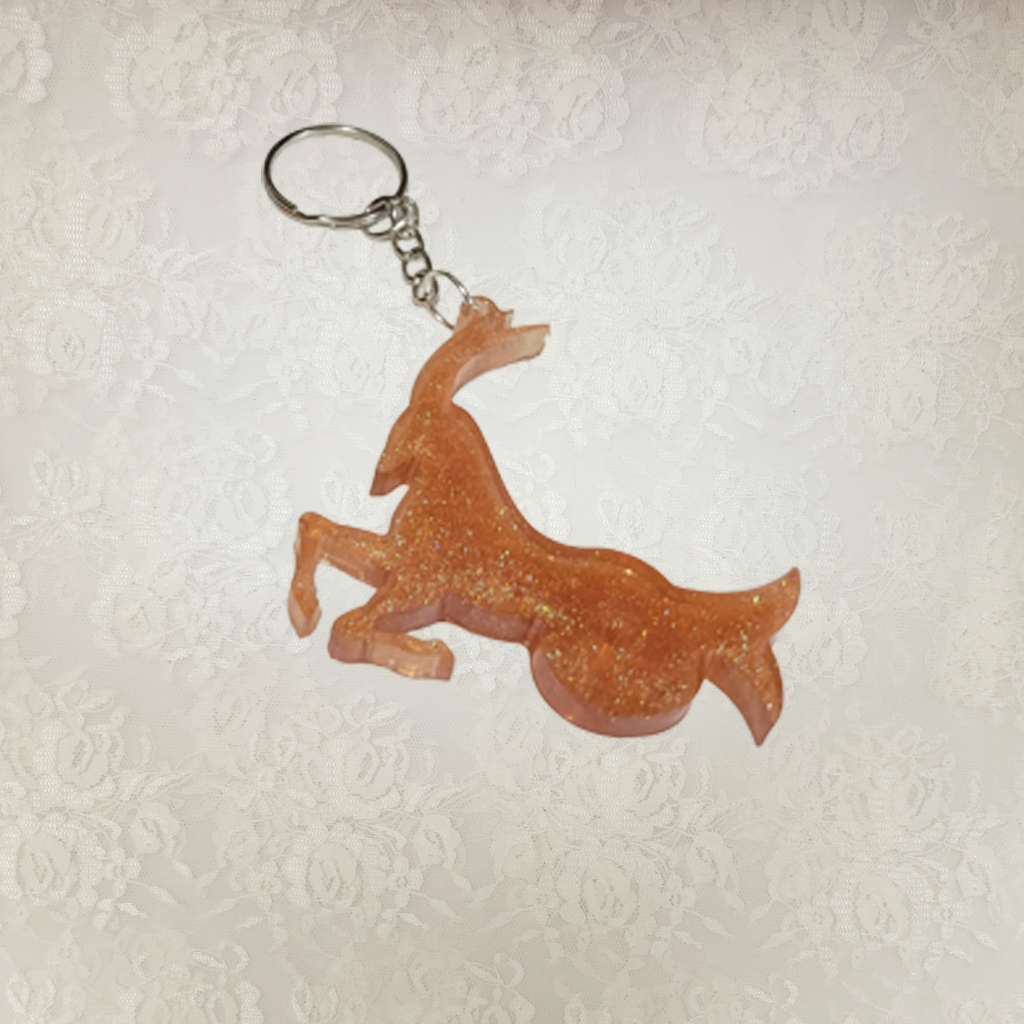 Horoscope Keychain - Gold Color
