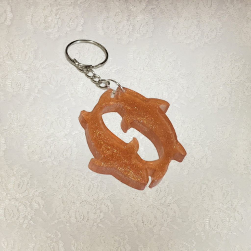 Horoscope Keychain - Gold Color