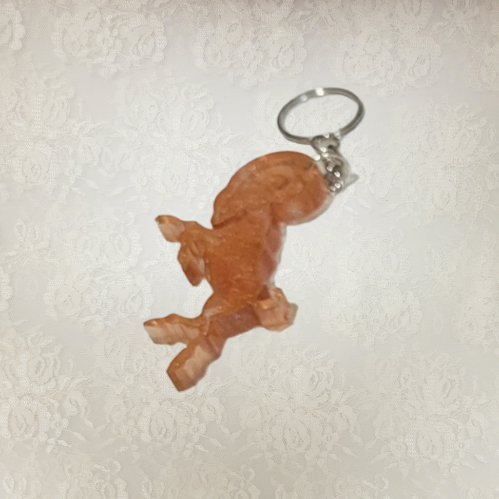 Horoscope Keychain - Gold Color