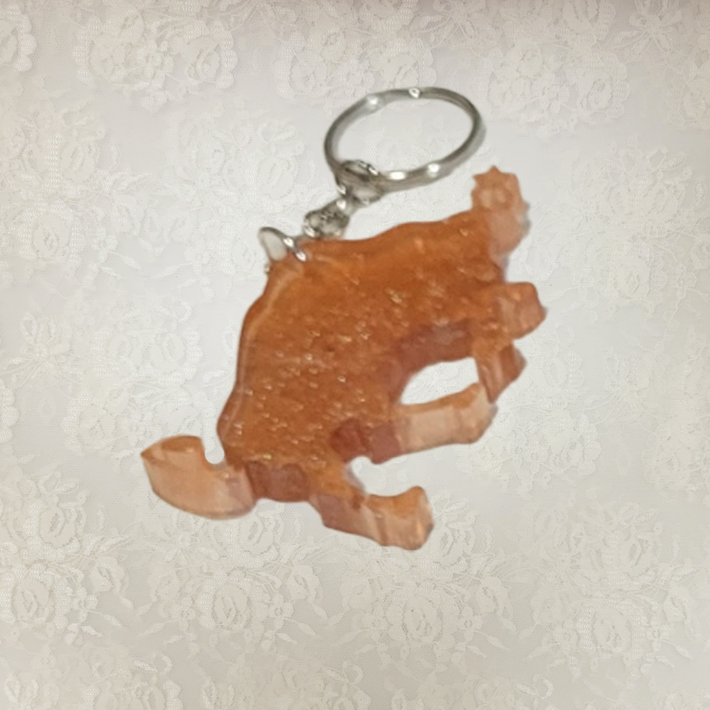 Horoscope Keychain - Gold Color