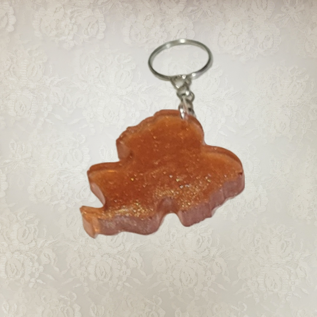 Horoscope Keychain - Gold Color