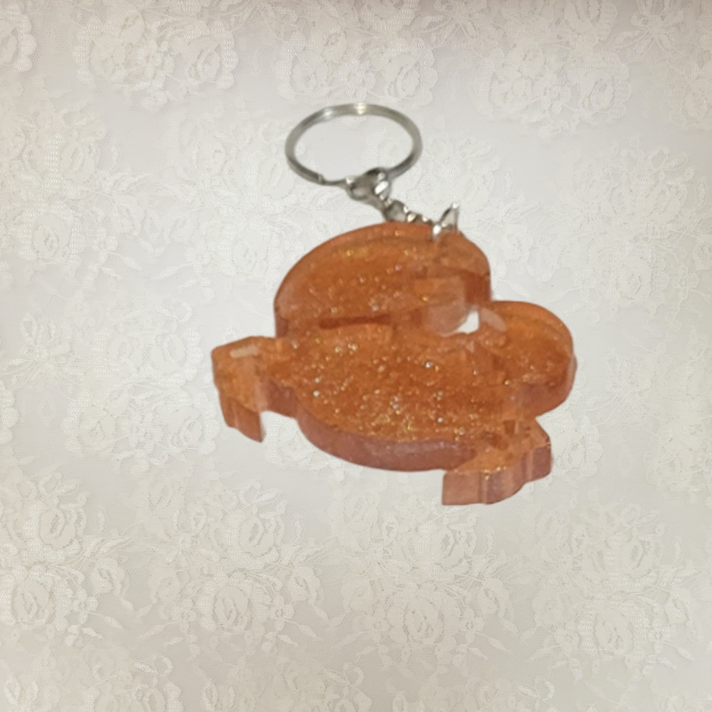 Horoscope Keychain - Gold Color