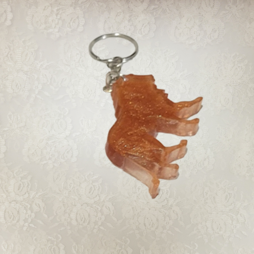 Horoscope Keychain - Gold Color