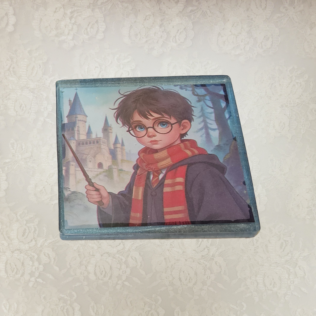 Harry Potter Coasters and Holder