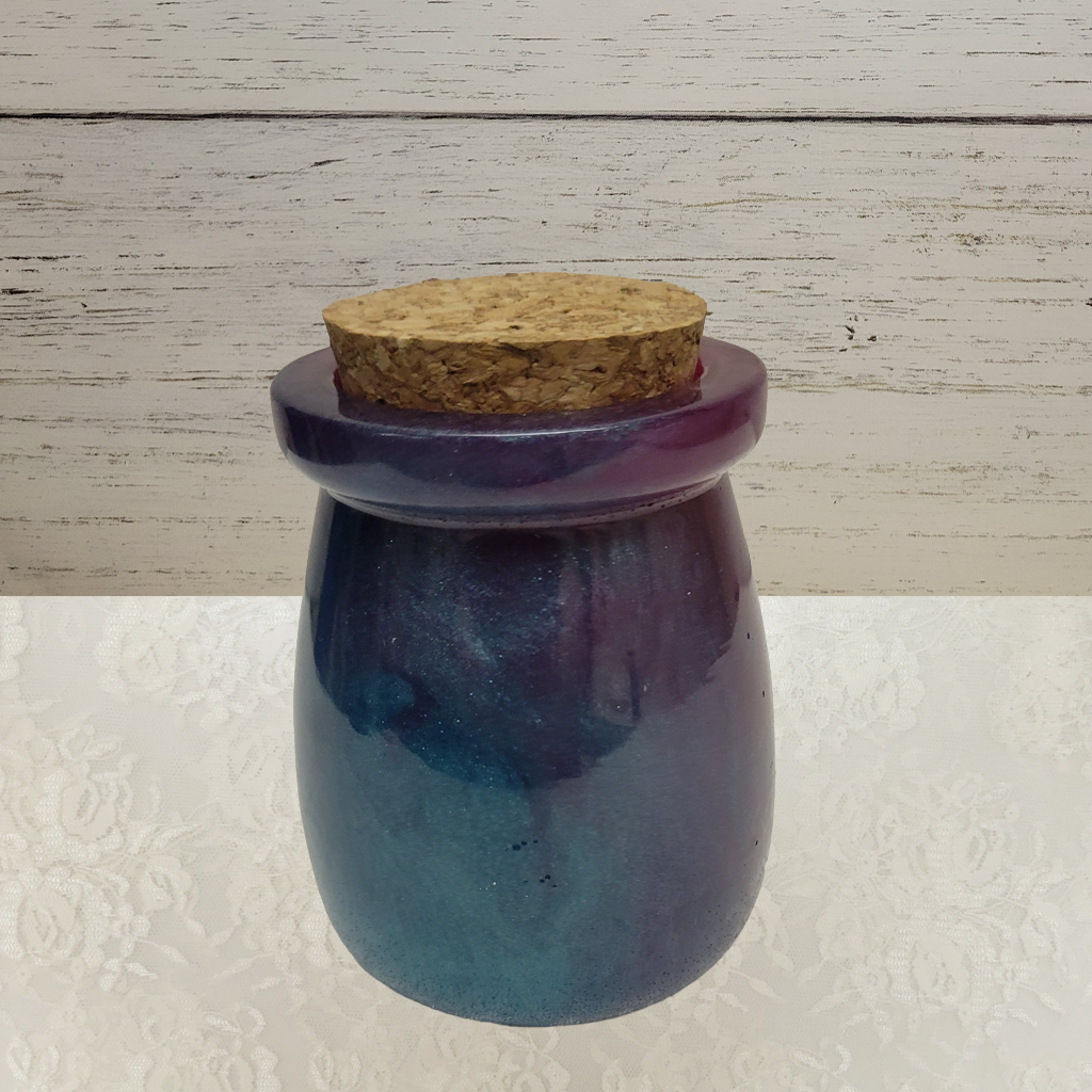 Candle Holder, Vase, Jar, Resin