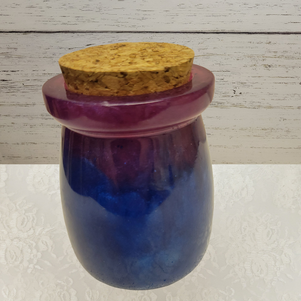 Candle Holder, Vase, Jar, Resin