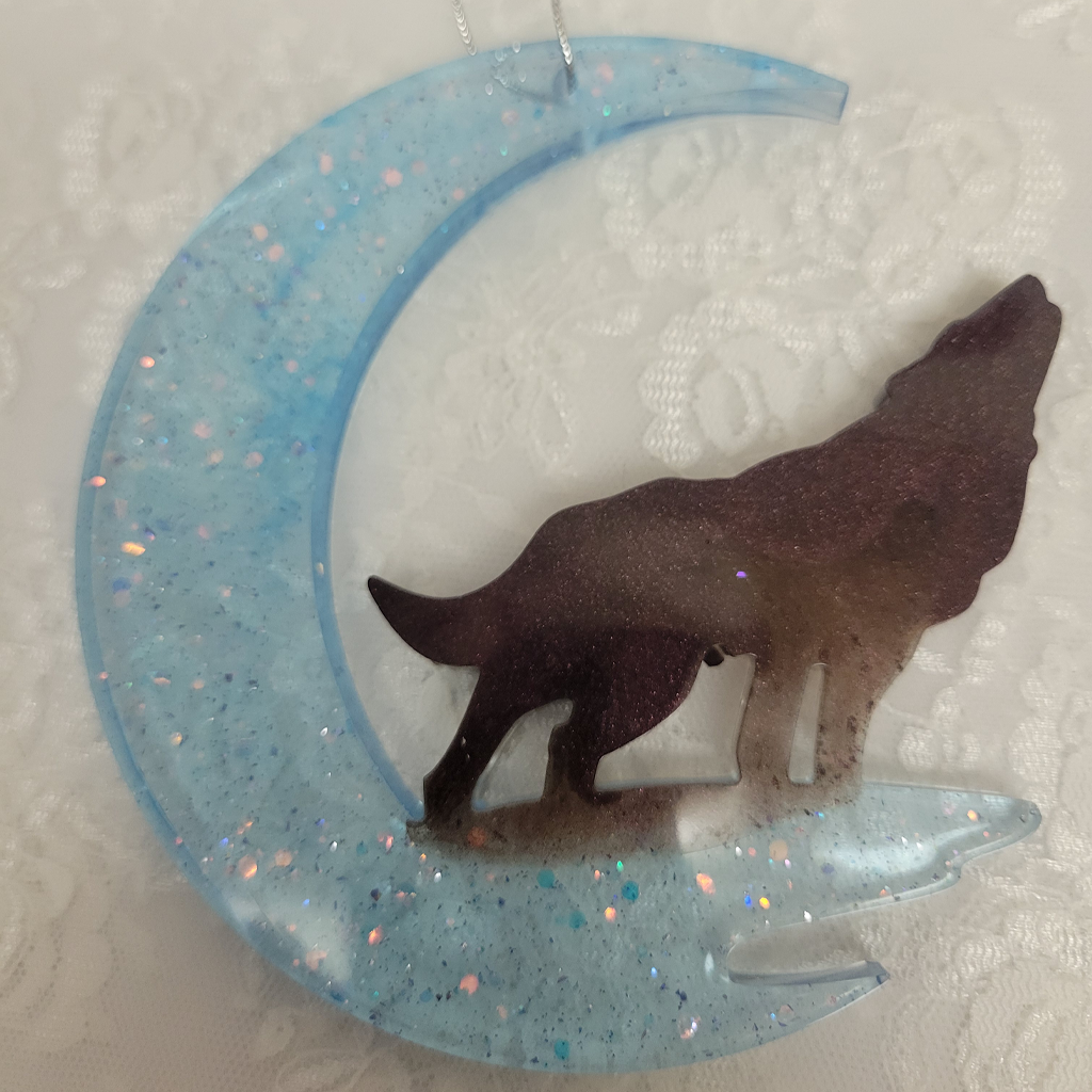 Moon Ornaments, 4 Styles