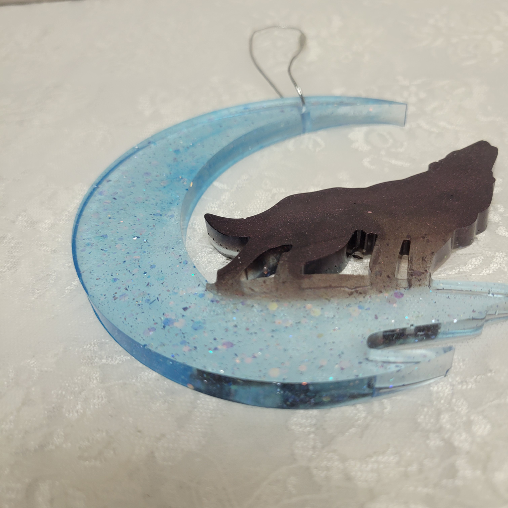 Moon Ornaments, 4 Styles