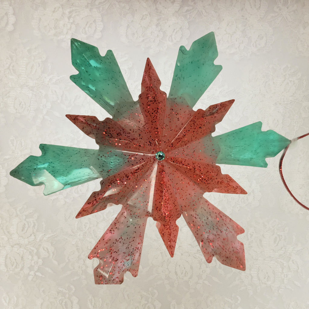 Star Ornaments, Various Colors, 3 Pack