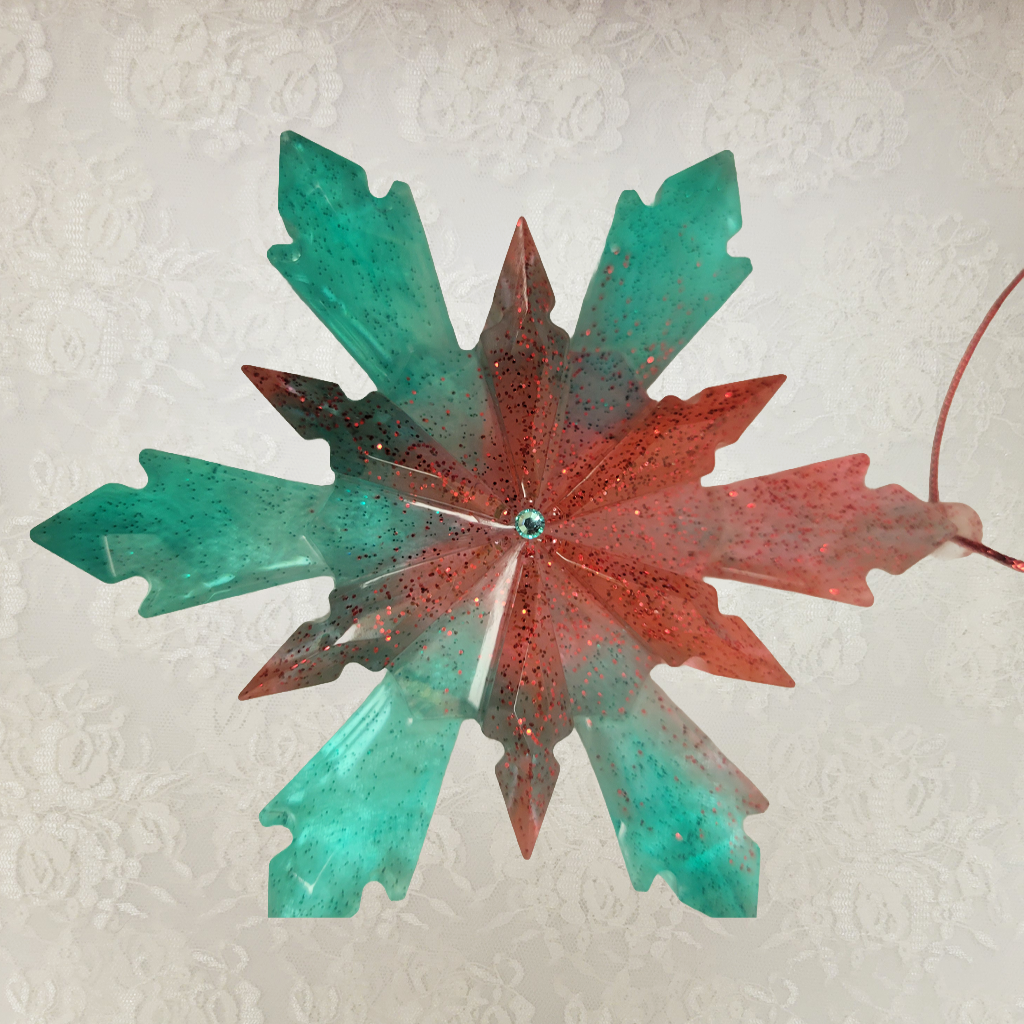 Star Ornaments, Various Colors, 3 Pack