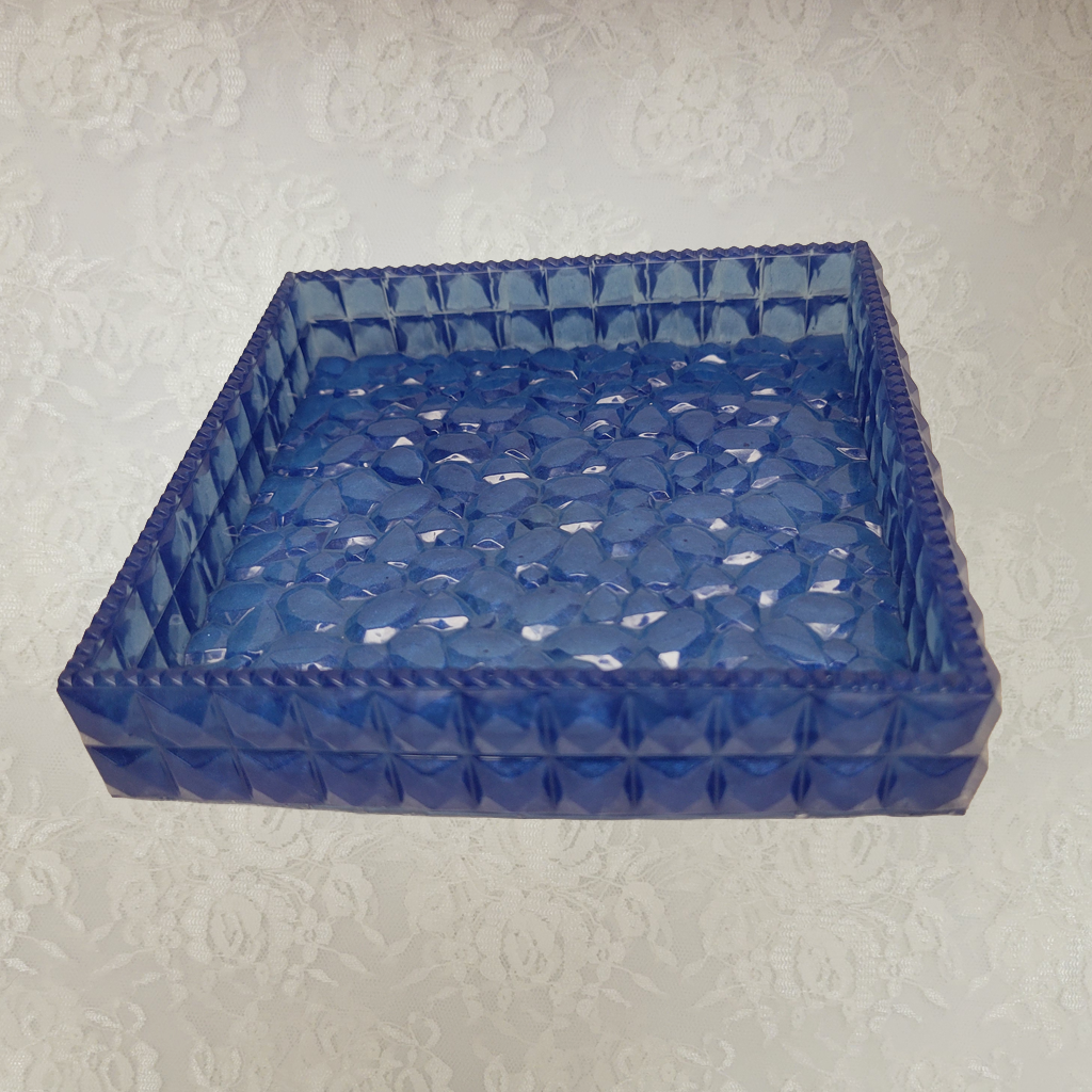 Diamond Patterned Trays, 3 Pack