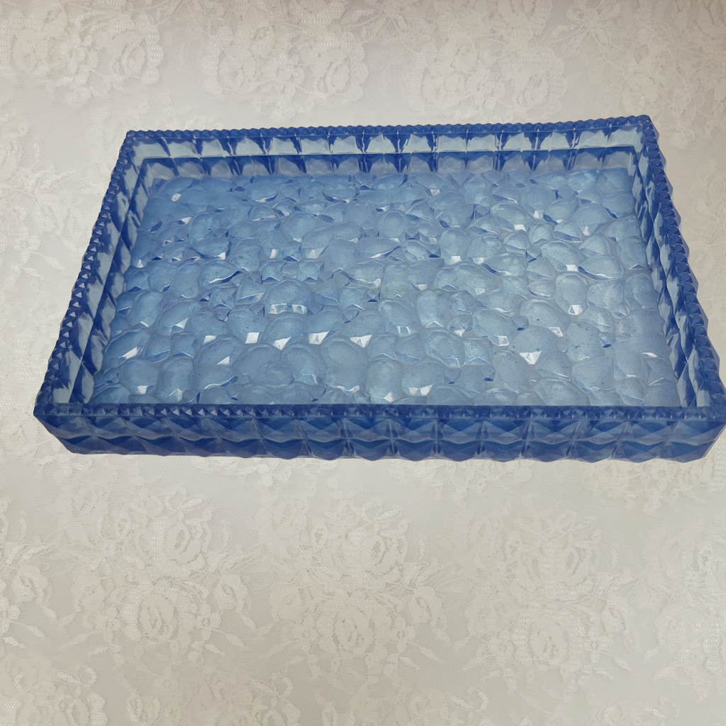 Diamond Patterned Trays, 3 Pack