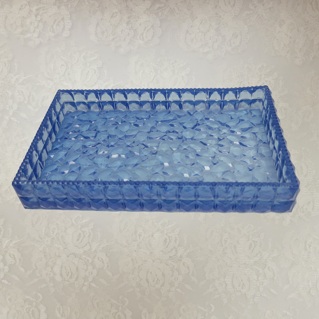 Diamond Patterned Trays, 3 Pack