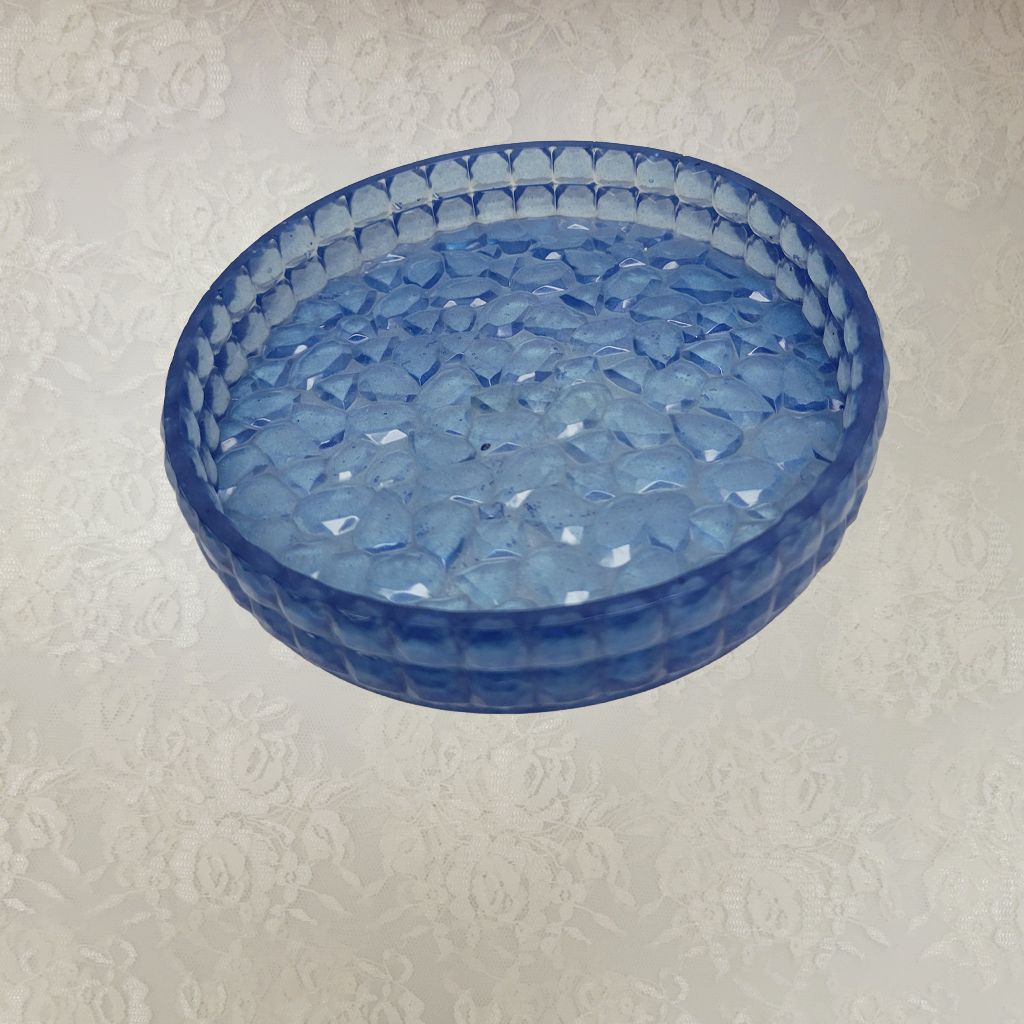 Diamond Patterned Trays, 3 Pack