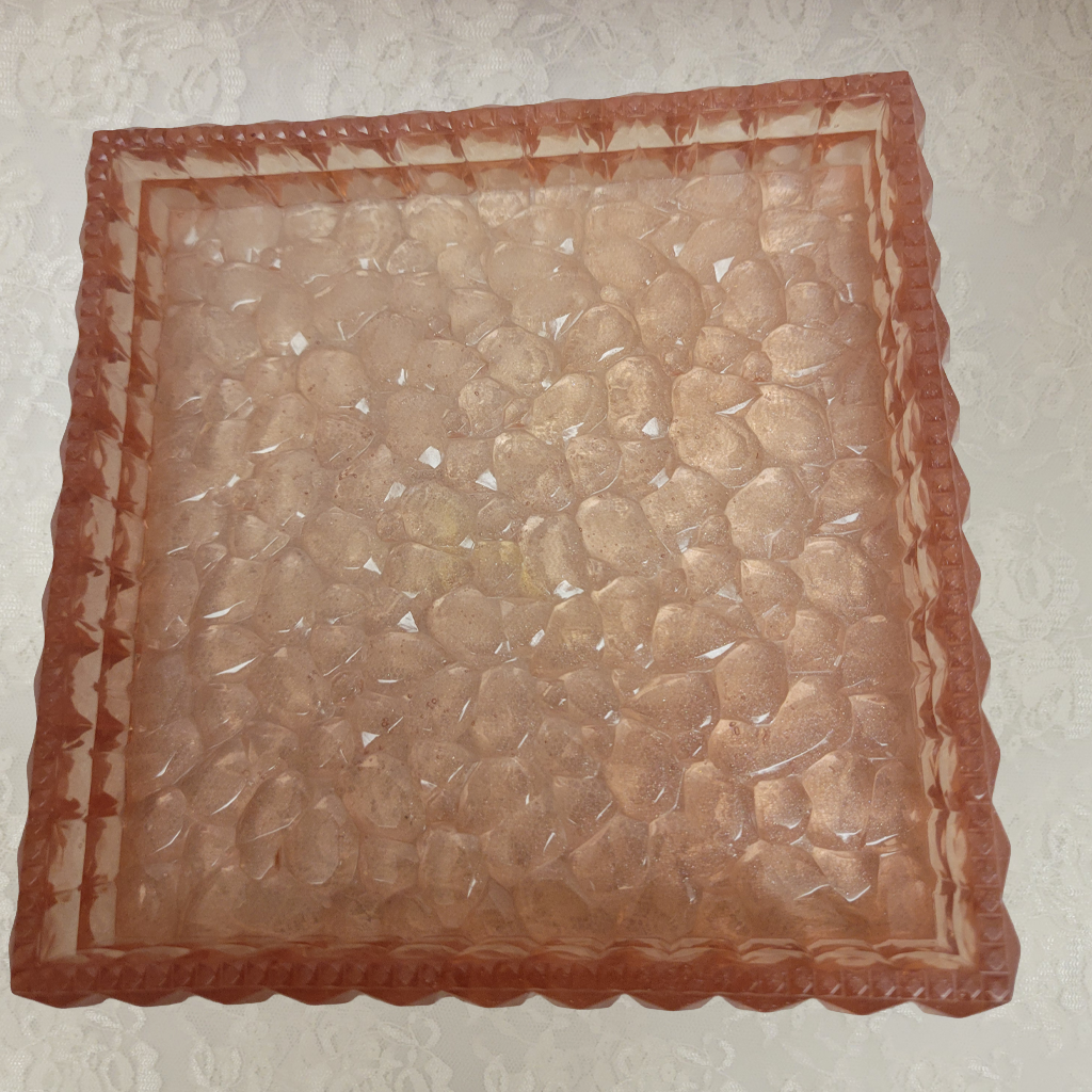 Diamond Patterned Trays, 3 Pack