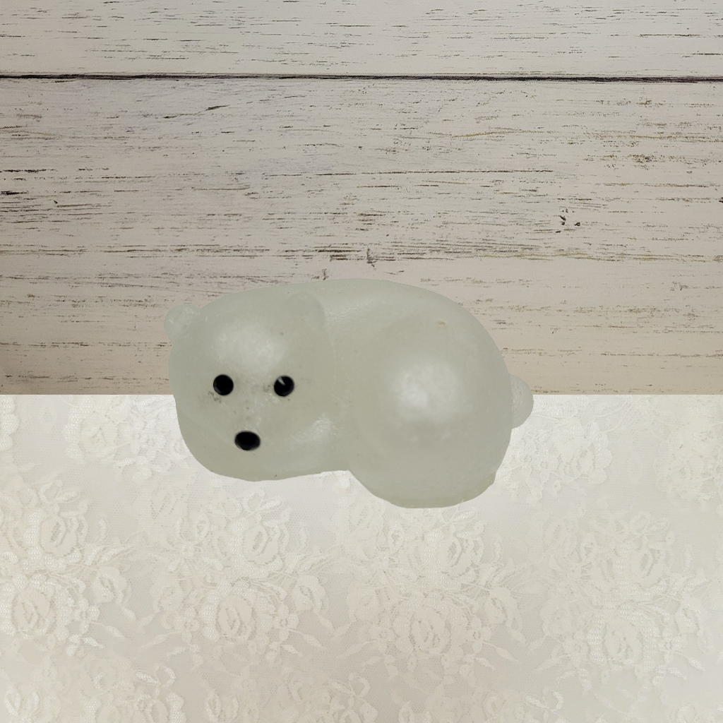 Polar Bear Figurines, 3 Pack