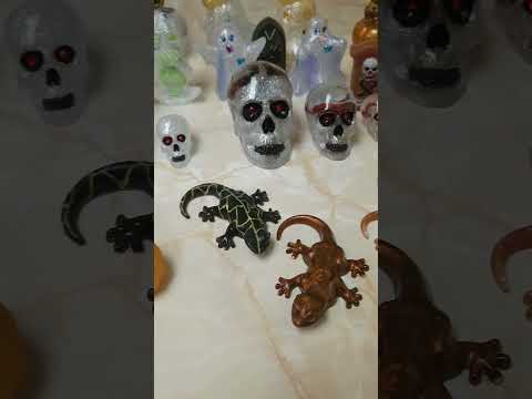 Pumpkins, medium and 3 small set