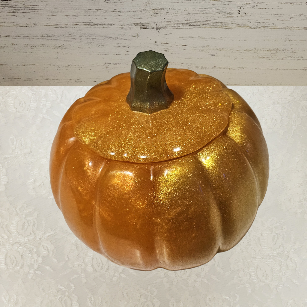 Pumpkin Jars, Resin