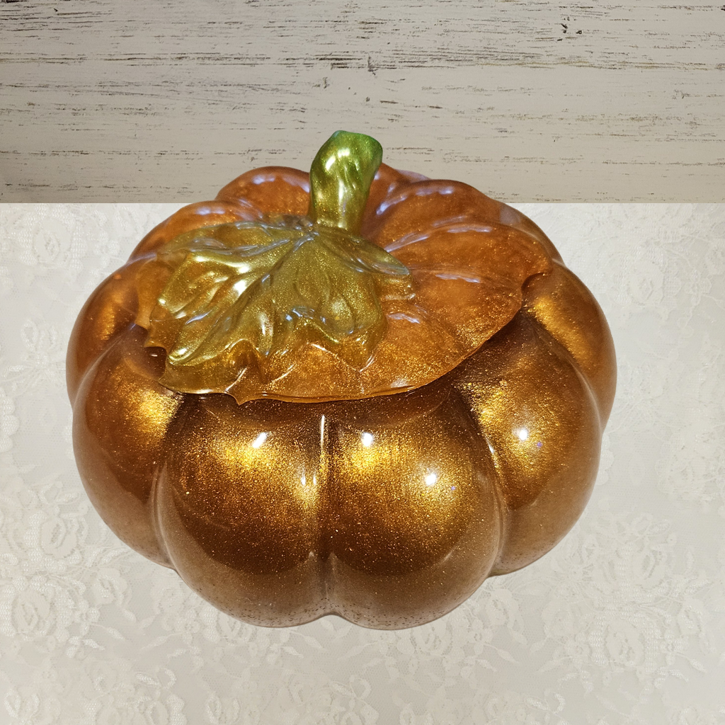 Pumpkin Jars, Resin