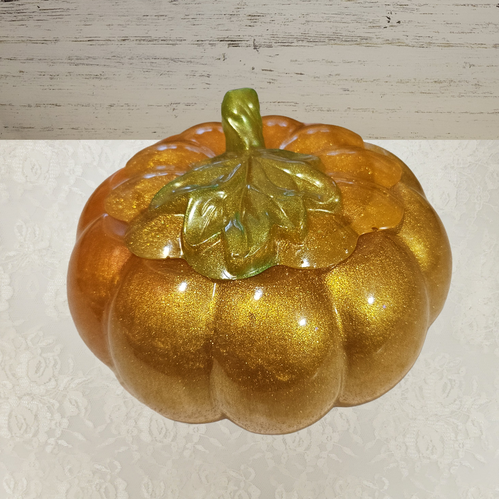 Pumpkin Jars, Resin