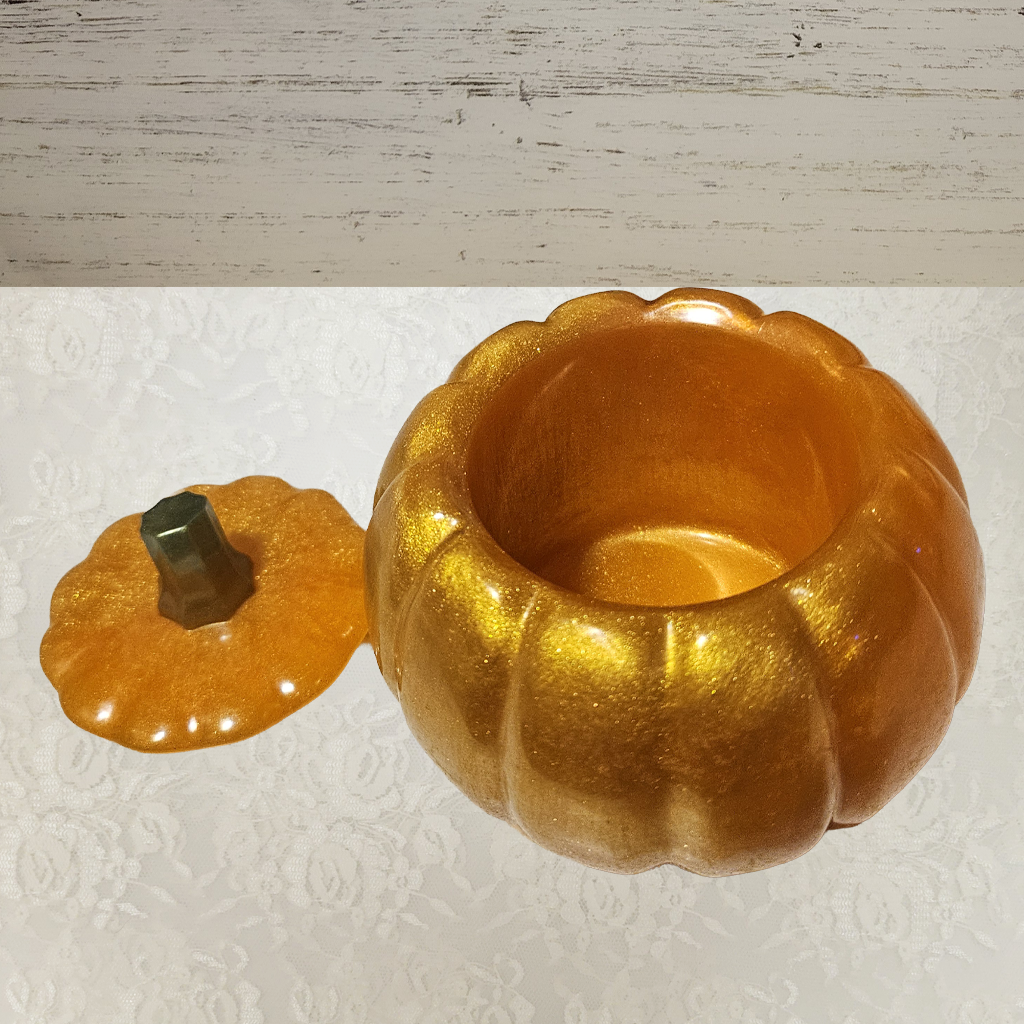 Pumpkin Jars, Resin