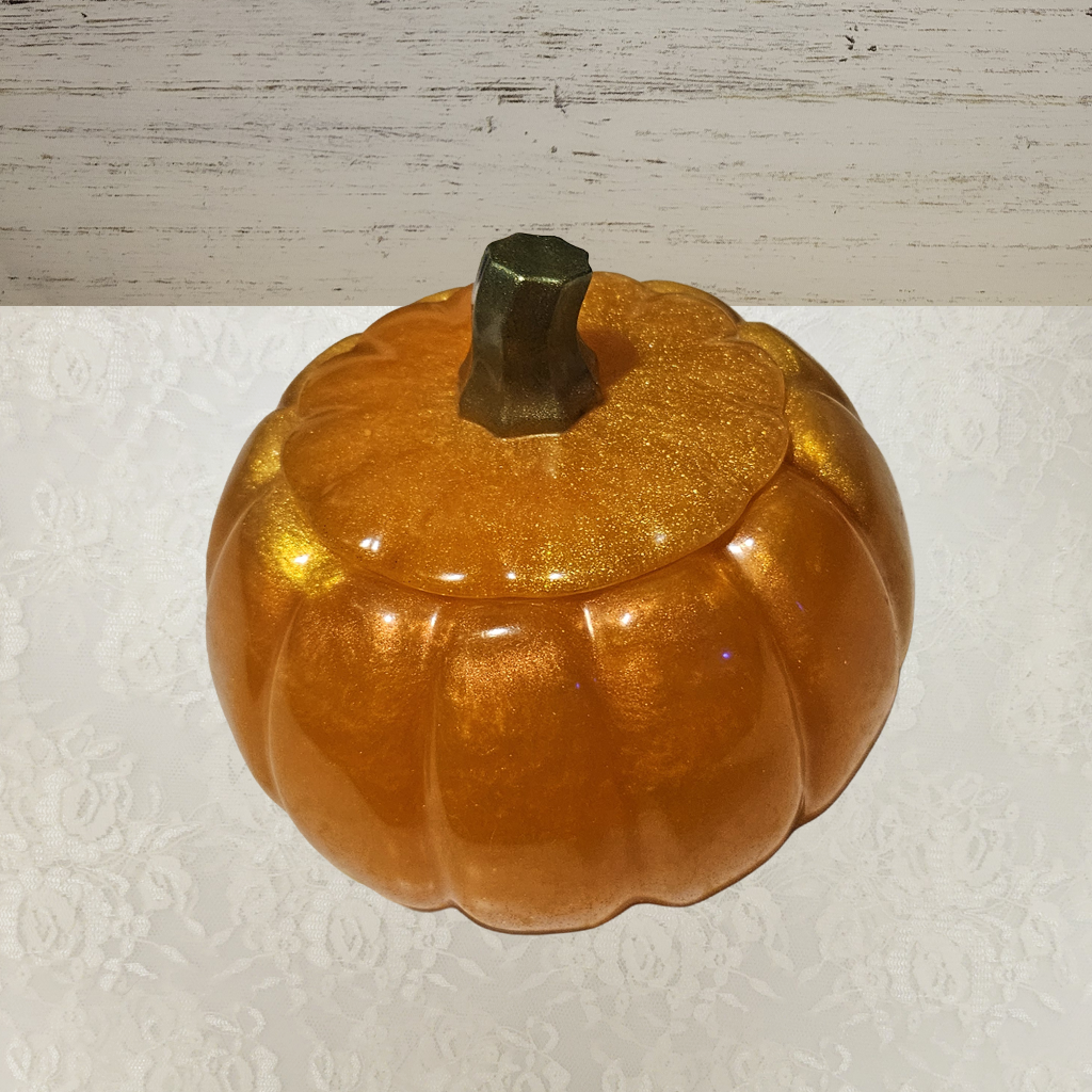 Pumpkin Jars, Resin