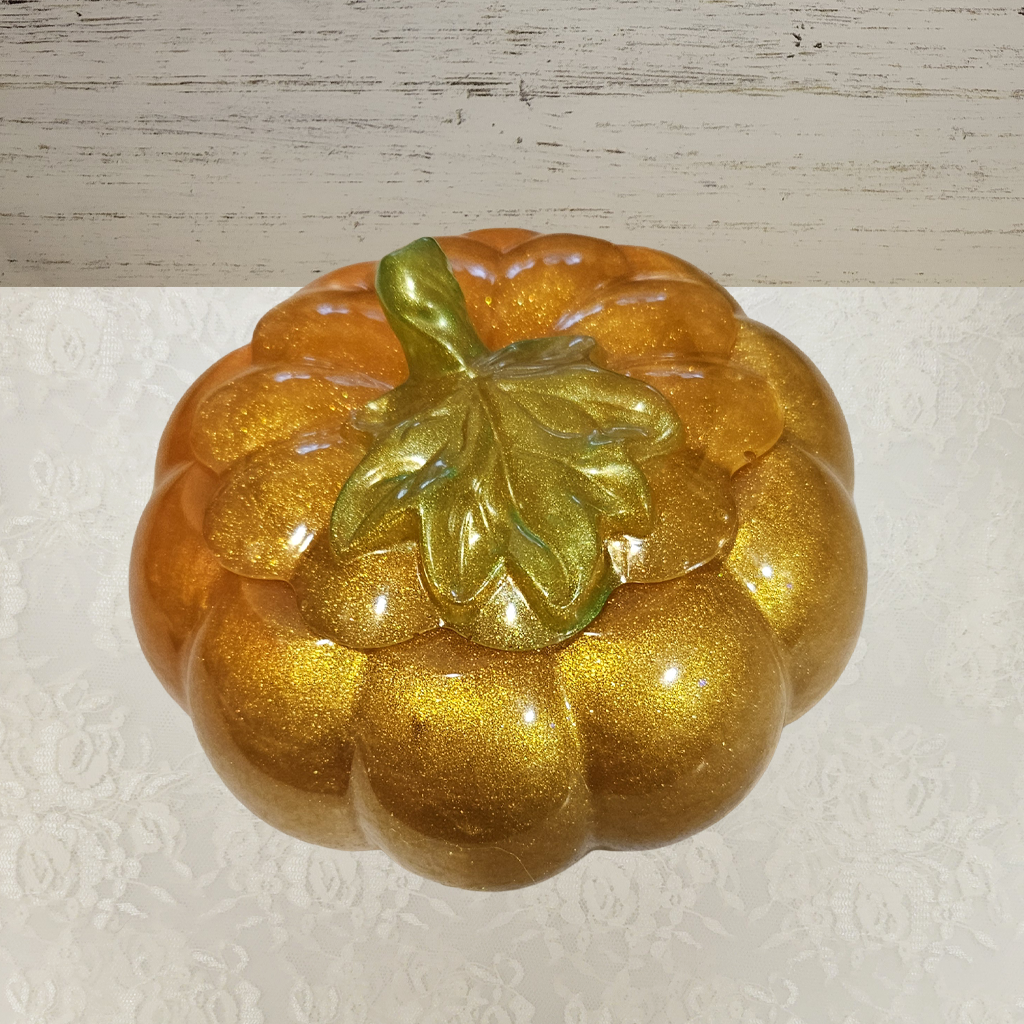 Pumpkin Jars, Resin