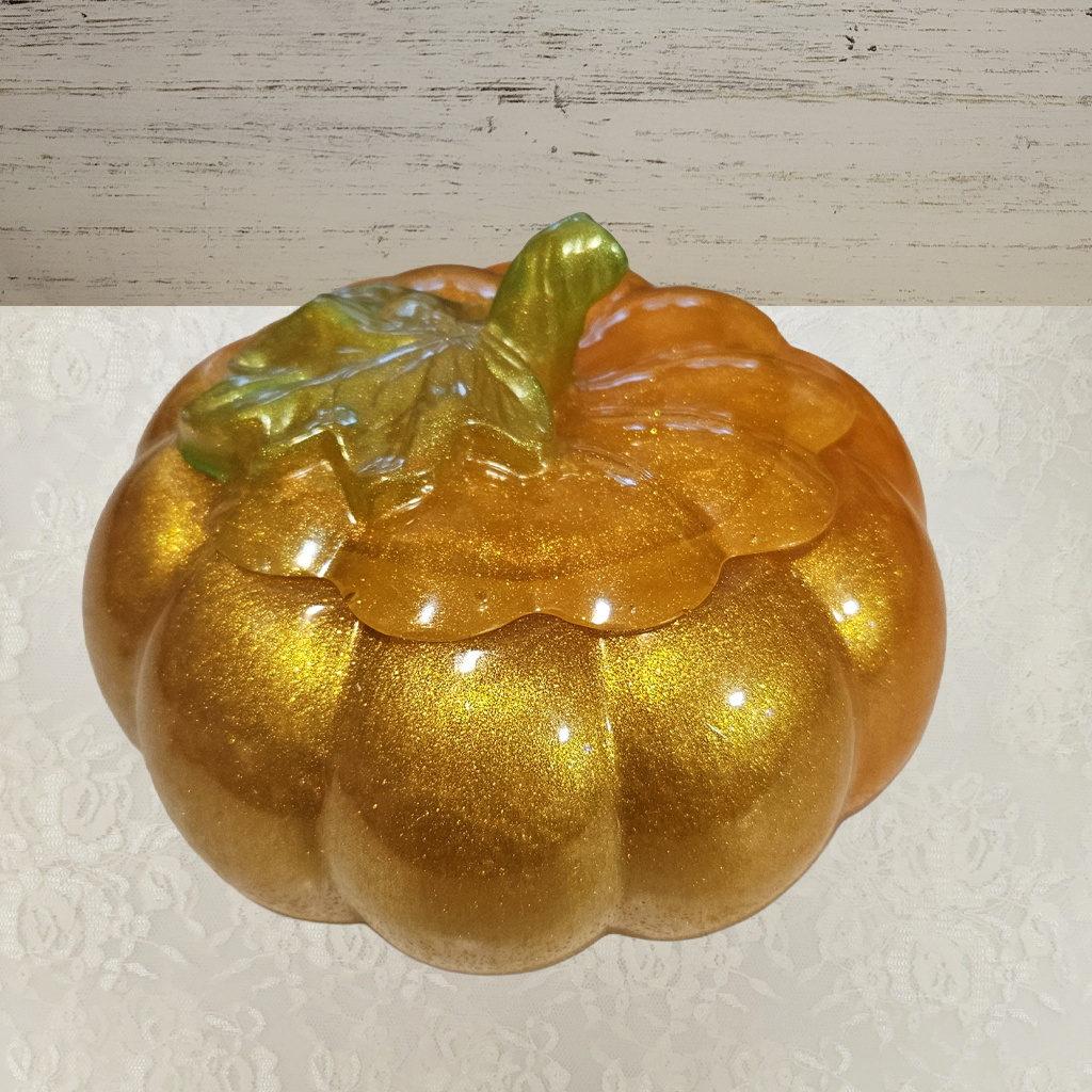 Pumpkin Jars, Resin