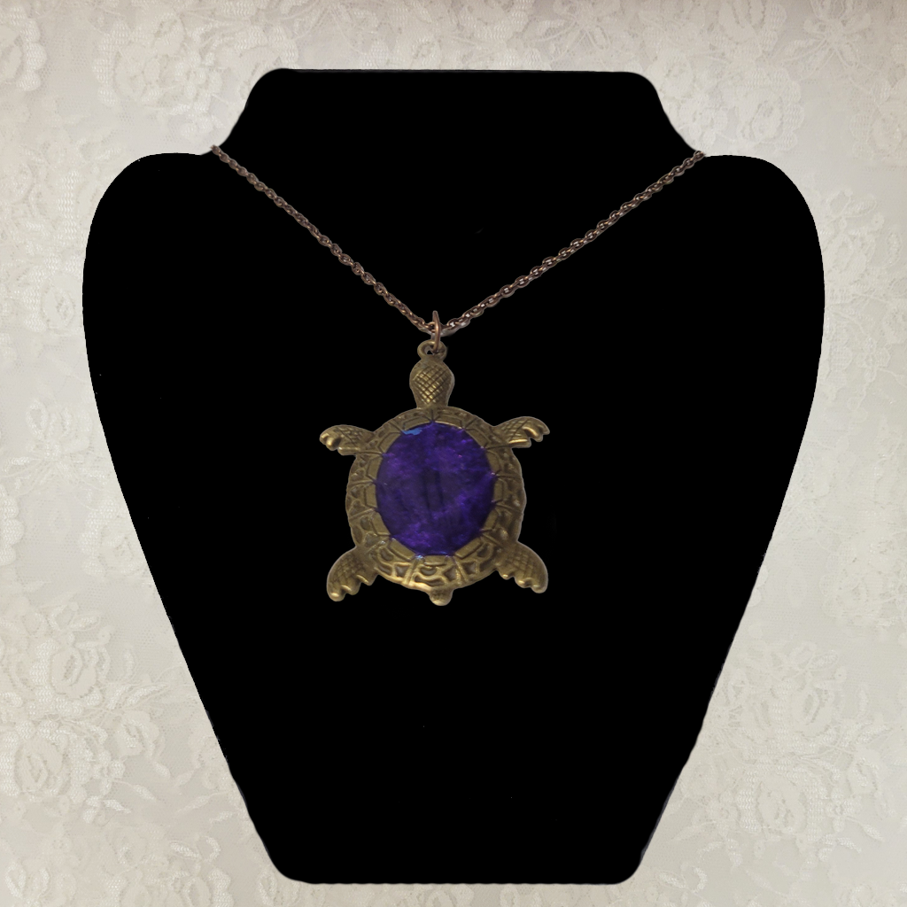 Turtle Silver and Copper Colored Necklaces