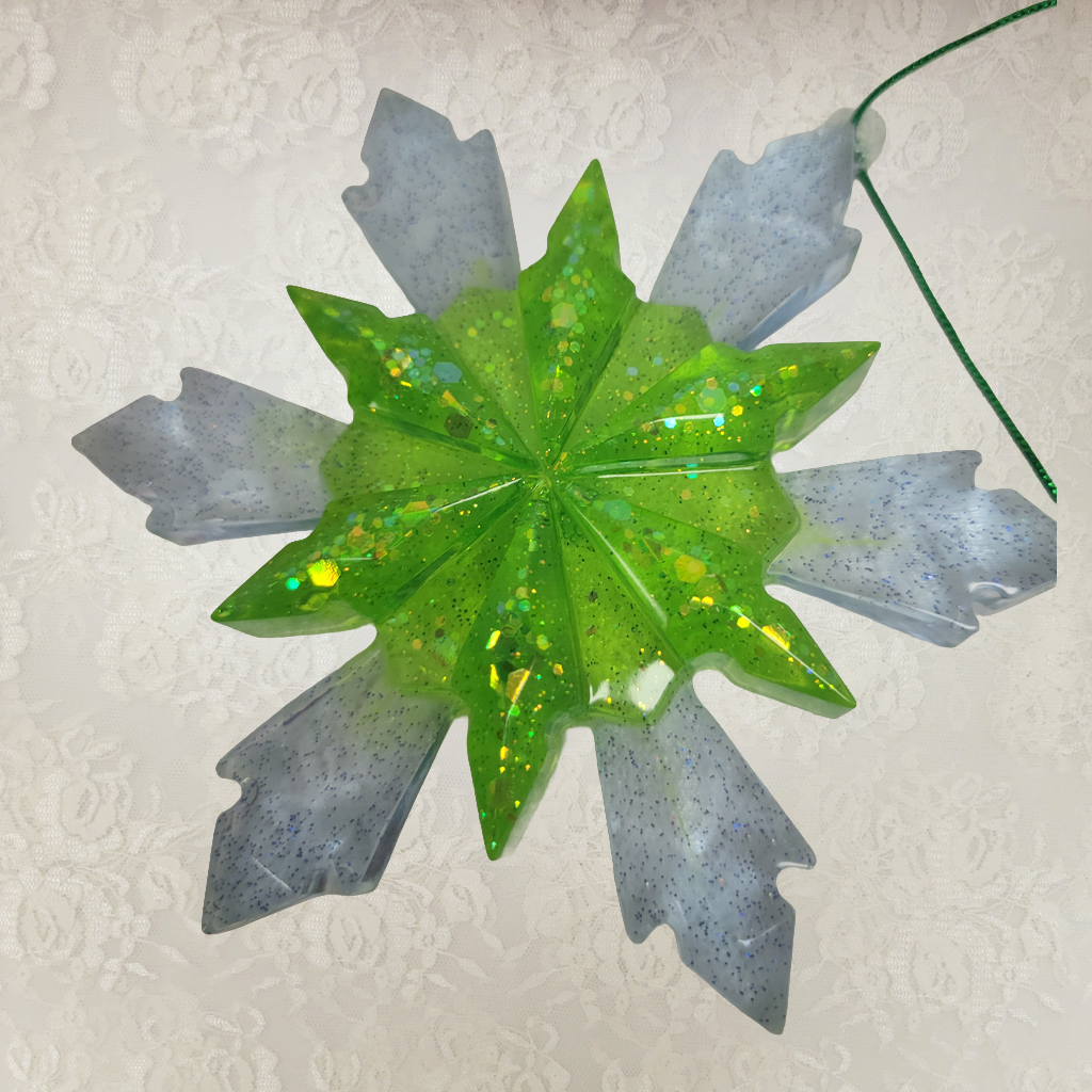 Star Ornaments, Various Colors, 3 Pack