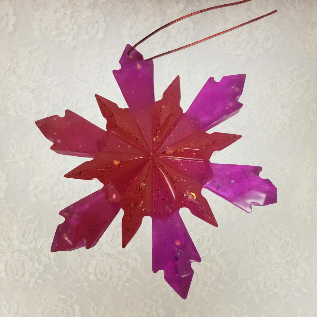 Star Ornaments, Various Colors, 3 Pack