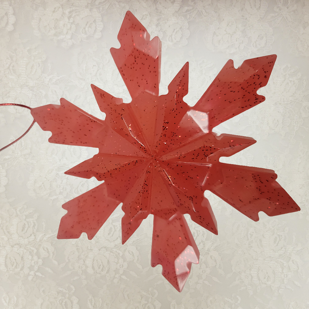 Star Ornaments, Various Colors, 3 Pack