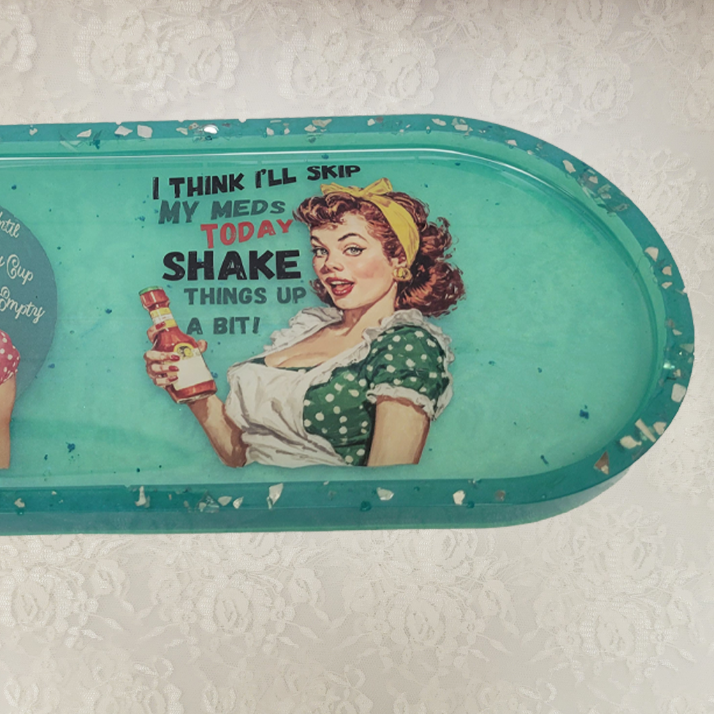 Retro Women Trays