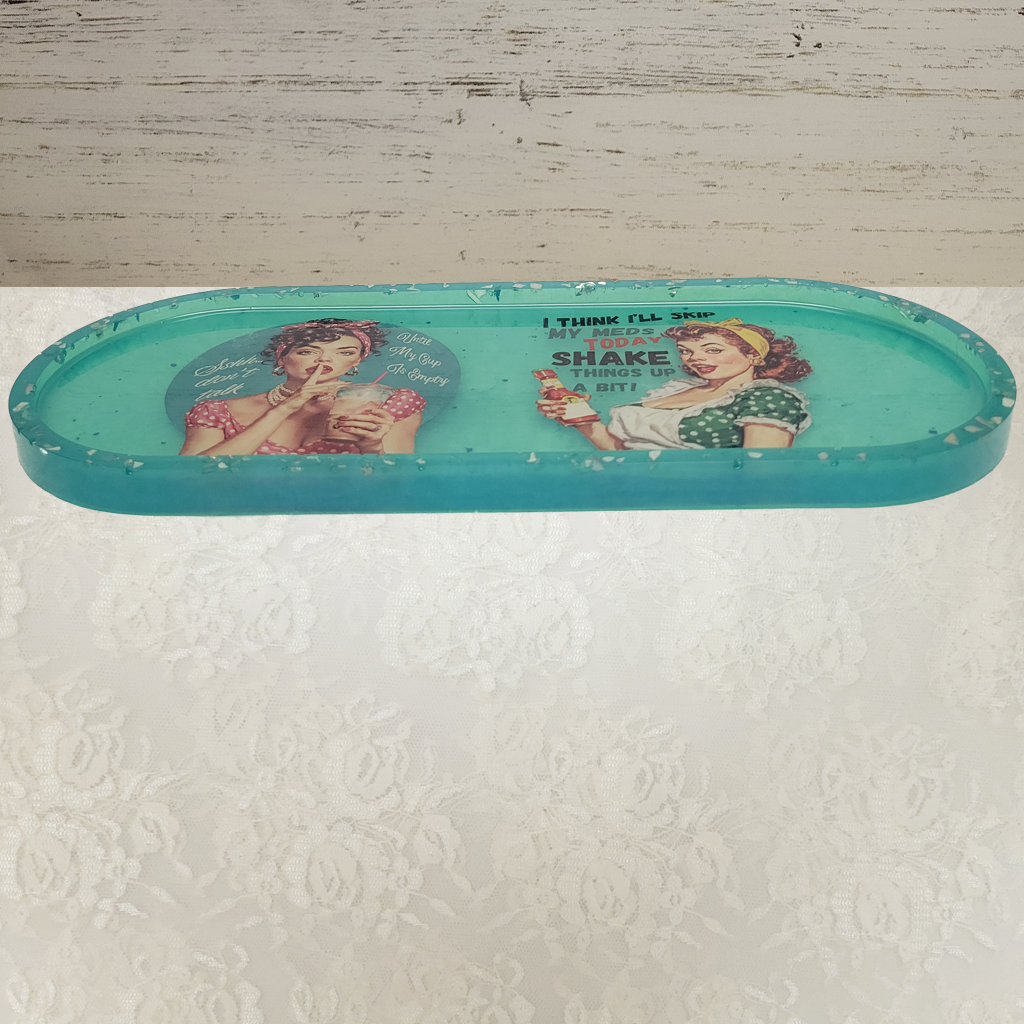 Retro Women Trays