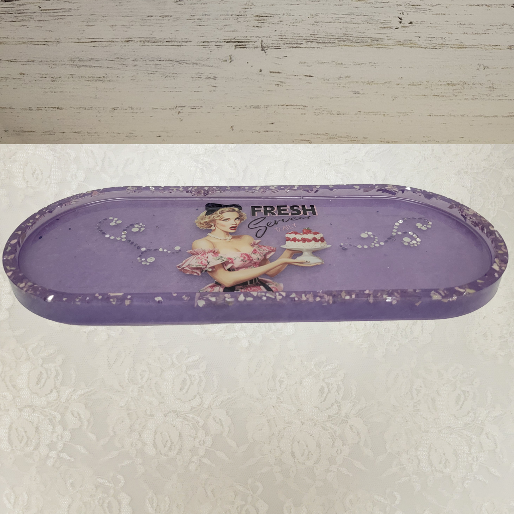 Retro Women Trays
