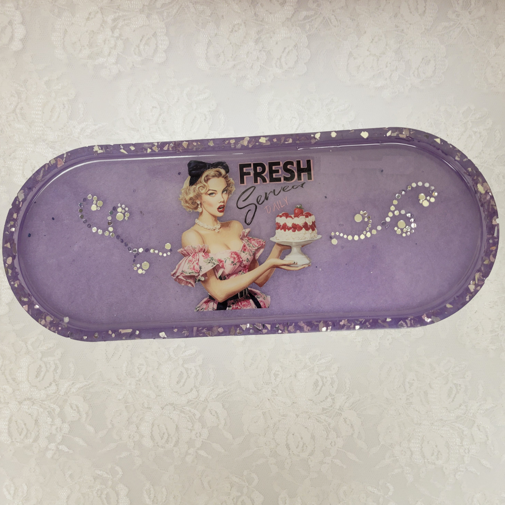 Retro Women Trays