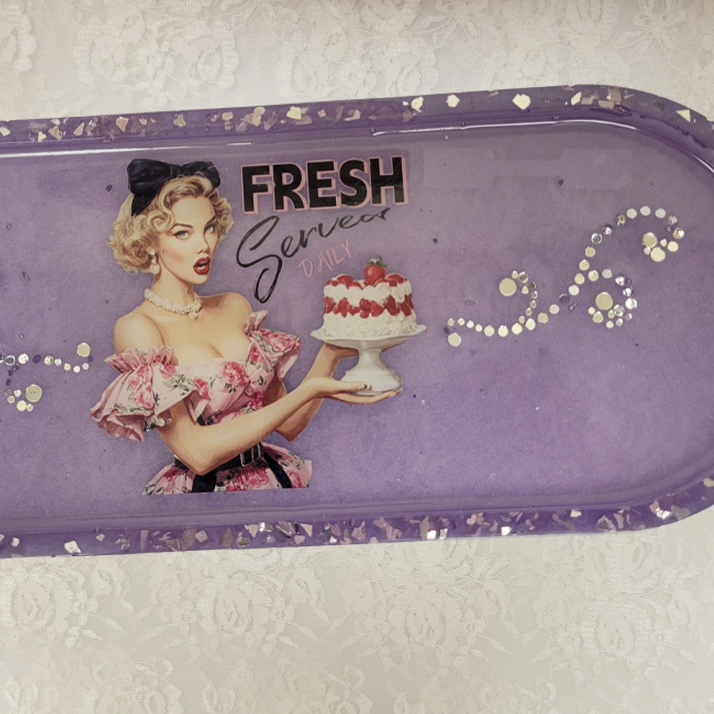 Retro Women Trays