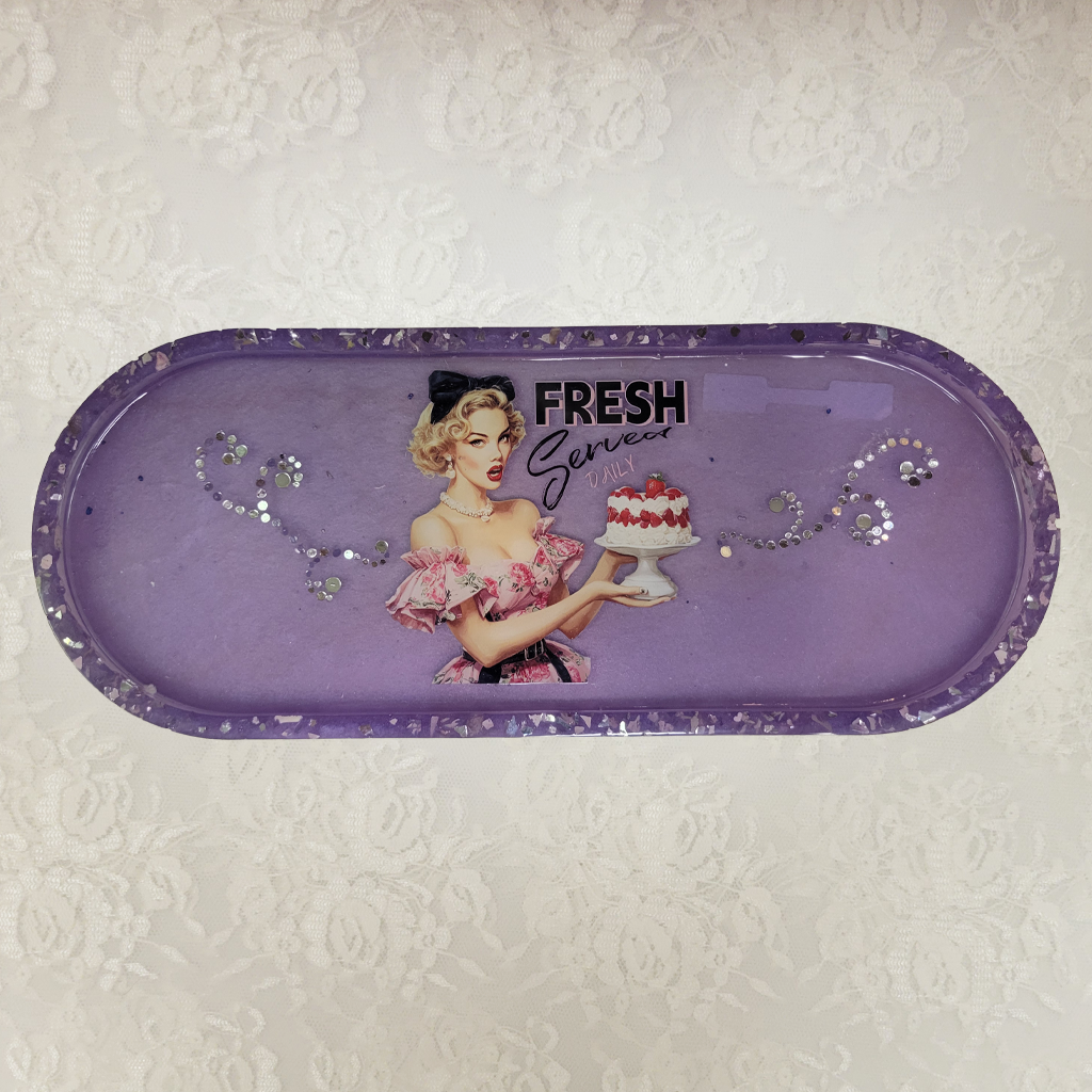 Retro Women Trays
