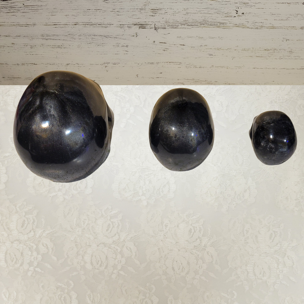 Skulls, 2-3 pk Resin