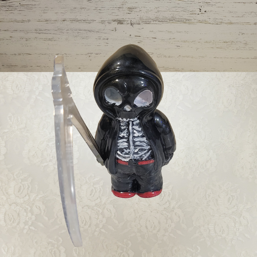Little Reaper, Black, Resin