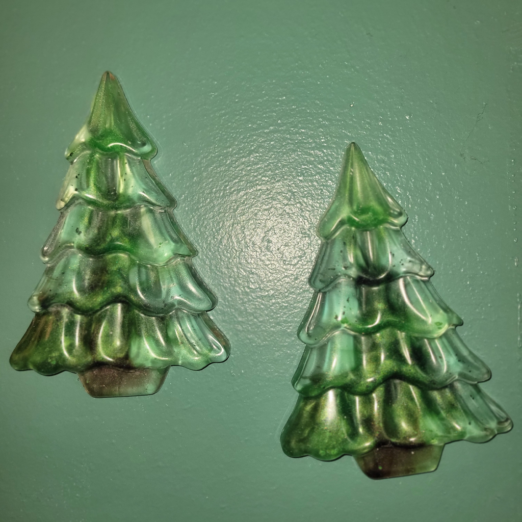 Christmas Resin Wall Plaque, 2 Pack