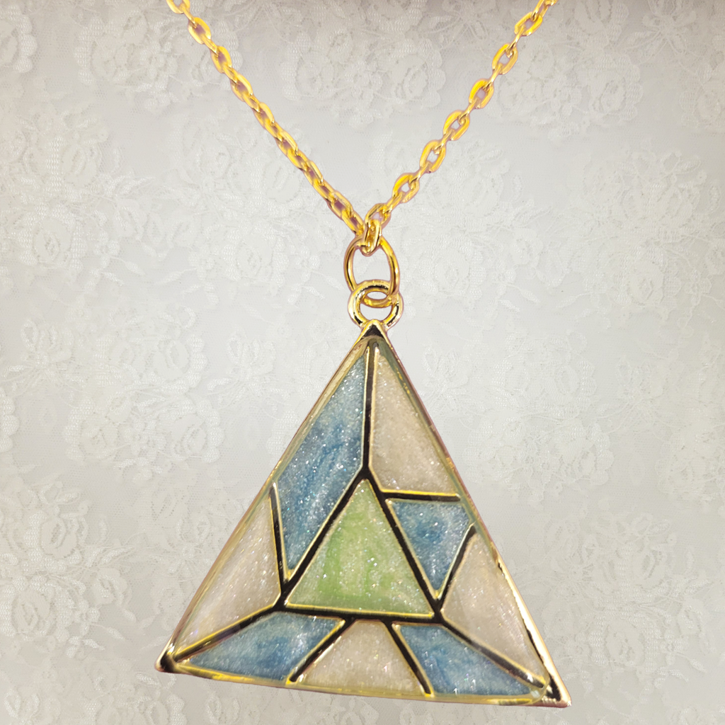 Pearlescent Necklaces Various Shapes