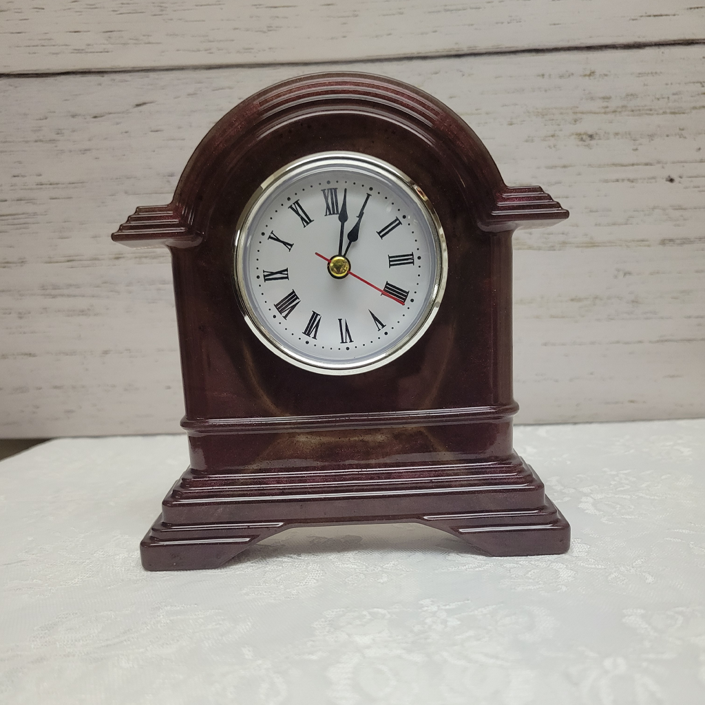 Clocks, Vintage Mantel Resin Clocks